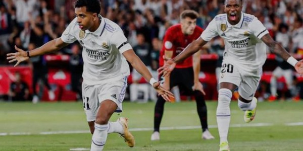 【国王杯】罗德里戈梅开二度，皇马2比1时隔9年夺冠！