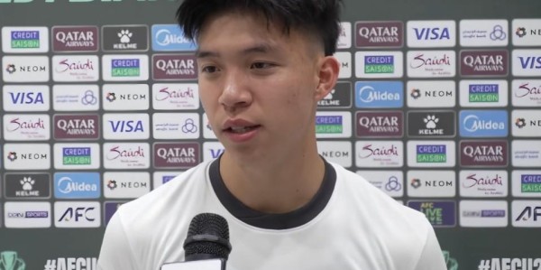 王钰栋：在队里不分主力和替补，期待把冠军捧回中国